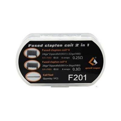 Geek Vape Fused Clapton Coil 2 in 1 F201 8τμχ